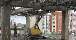 Демонтаж перекрытий в Щекино - цены от 1030 руб. - Сварной-Кно